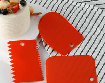 LRONG 6PCS Pottery Tools Plastic Clay Scraper Set Scraping Handle Carved Soft Clay Sculpture Knife Industrial Clay Scraper Sculpture Tool (Orange) - color: orange