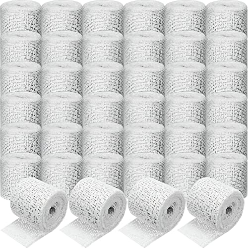 Treela Plaster Cloth Rolls Gauze Bandages Rolls Strips for Belly Casts, Scenery Molds, Mask Making, Art Projects, Body Casts, Craft Supplies(2 Inch x 118 Yard) - size: 2 Inch x 118 Yard
