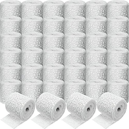 Treela Plaster Cloth Rolls Gauze Bandages Rolls Strips for Belly Casts, Scenery Molds, Mask Making, Art Projects, Body Casts, Craft Supplies(2 Inch x 118 Yard) - size: 2 Inch x 118 Yard