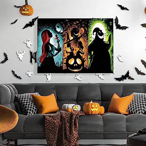 Halloween Diamond Art Painting Kits for Adults,Jack and Sally Gem Art - color: jack and sally dimaond painting