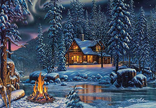 Ledgebay Paint by Numbers Kit for Adults, 16x20 Unframed Canvas - color: Aurora Bliss, size: 16" x 20" Unframed