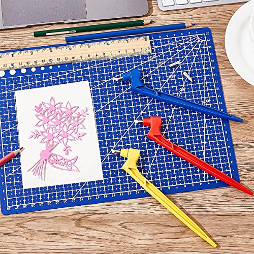 Craft cutting Tools Kit 360 Degree Rotating cutter Tools Art cut Tools with Pen 15/30/45 Degree Blades Mat for DIY Craft Hobby Scrapbook Stencil