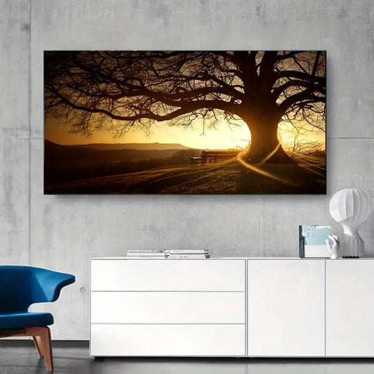 COHAYISY Large Diamond Art Kits for Adults - Tree of Life Diamond Painting Kits for Adults, DIY Full Drill Tree of Life Diamond Art Painting, Gem Painting Kit for Wall Decor 27.5 X 15.7 Inch - color: 25-51 Tree of Life