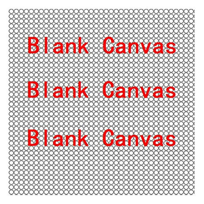10Pcs/Lot 40x40CM Diamond Painting Canvas with Glue, Round/Square Blank Grid Canvas Empty for Customized Projects - color: Round Canvas, size: 40x40CM-10PCS