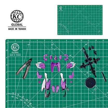 KC GLOBAL A3 (18"x12") Self-Healing Cutting Mat (Dark Green) - Sturdy, Reversible, Eco-Friendly, Non-Slip. Premium Desk Mat for Crafters, Quilters, and Hobbyist - color: Dark Green, size: 18"L x 12"W