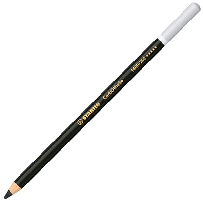 STABILO Carbothello Pastel Pencil, Neutral Black - color: Neutral Black, size: 1 Count (Pack of 1)