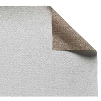 Claessens Linen #66 Single Oil Primed Rough Texture Roll- Hand Primed Canvas Roll- Professional Quality Unstretched Canvas Roll for Painting Oil and Alkyd- 82 in x 6 Yard- Archival Canvas - color: #66 Medium Texture, size: 82 in x 6 yard