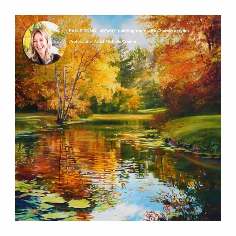 Charvin Extra Fine Professional Acrylic Paint - Anise, 60ml Tube, Triple-Milled, Lightfast Pigments, Open Stock Artist Acrylic Paints in Nature-Inspired Hues - color: Anise, size: 2.02 Fl Oz (Pack of 1)