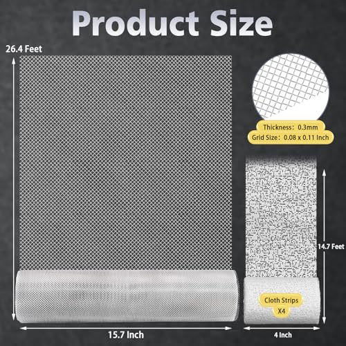 Sculpting Wire Mesh Roll for Art Crafts, Clay Sculpture (15.7 X 316.8 Inch) - size: 15.7 X 316.8 Inch