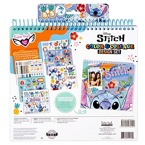 Fashion Angels Disney Stitch Color & Collage Design Set - color: Stitch