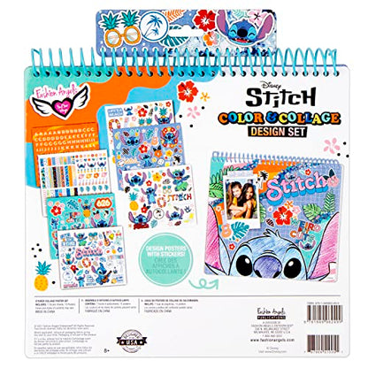 Fashion Angels Disney Stitch Color & Collage Design Set - color: Stitch