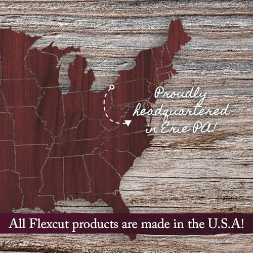 Flexcut Wood Carving Tools | Left-Handed Scorp Set of 4 Scorp Gouges | Includes Tool Roll and Strop | 1095 High Carbon Steel Blades | Ash Hardwood Handles | KNL150 | Made in the U.S.A. - style: Left-Handed Scorp Set