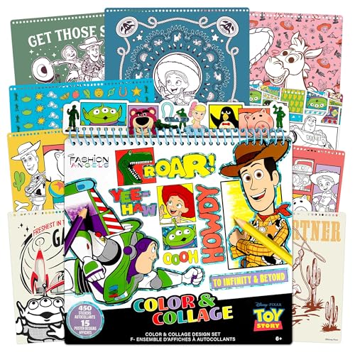 Fashion Angels Disney Pixar Toy Story Color & Collage Portfolio Set - color: Buzz Lightyear