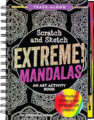 Scratch & Sketch Extreme Mandalas (Trace Along) (Scratch and Sketch Trace-Along)