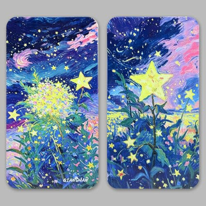 40Pcs Empty Half Pans Watercolor Tin Palette with Magnetic Stripe | Travel Tin Palette Case,Portable Artist Paints Half Pan Kits,DIY Watercolor Oils Acrylics Painting Drawing - color: Starlit Bloomfield