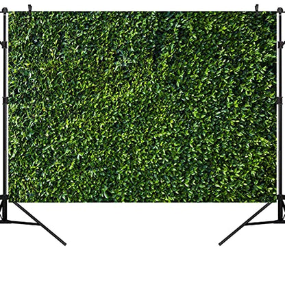 Green Leaves Photography Backdrops Grass Backdrop Wall Greenery Safari Party Decoration Photoshoot Newborn Baby Shower Backdrop Wedding Birthday Photo Background Studio Props Booth 7x5FT PCK41 - size: 7X5FT