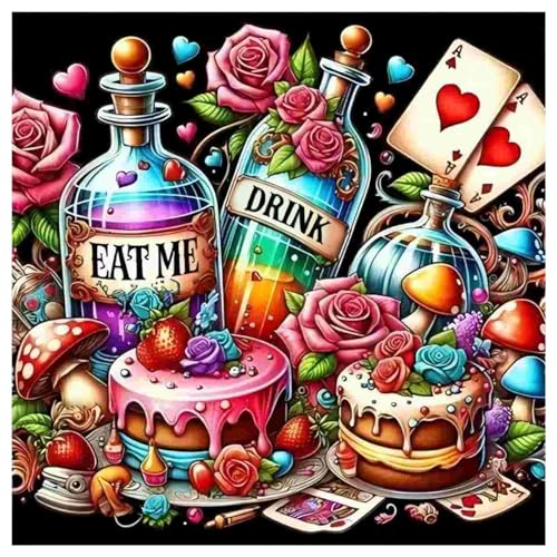 Diamond Painting Kits for Adults, Diamond Art Kits for Adults 14x14 Inch | Diamond Painting Kits for Adults Beginners, Gem Art, 5D Full Drill, DIY Arts and Crafts for Gift Home or Decor - color: Style 48