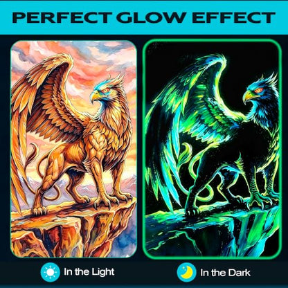 Glow in the Dark Acrylic Paint Set, 24 Pack, 10 Colors | 60ml Large Bottles, 10 Brushes, Palette & 3 Spatulas, Luminous Neon Paint Kit, For Canvas Wood Ceramic Wall DIY Crafts