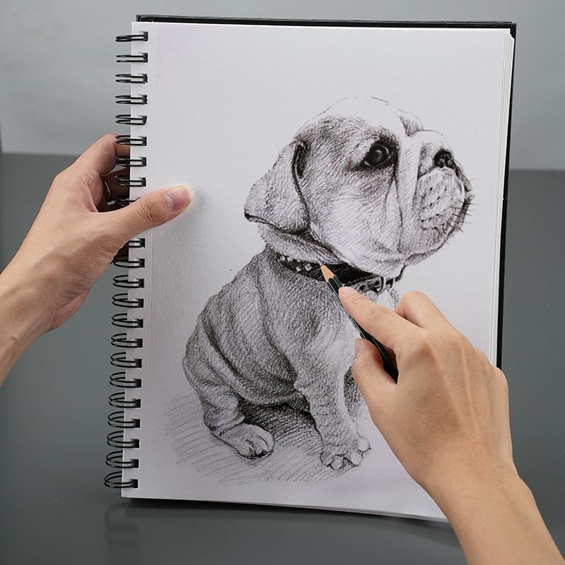 SEMLEART Sketchbook 8.3 * 11.7", Hardcover