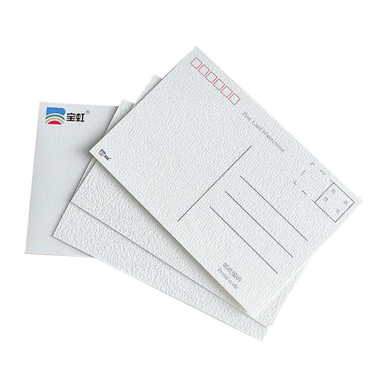 BHPAI Master Watercolor Postcards 20 100% Cotton 300g Blank Cards Colored Pencils Hand-Painted DIY Holiday Greeting Card Thank You Letter Christmas Birthday Wishes (Mailing Available