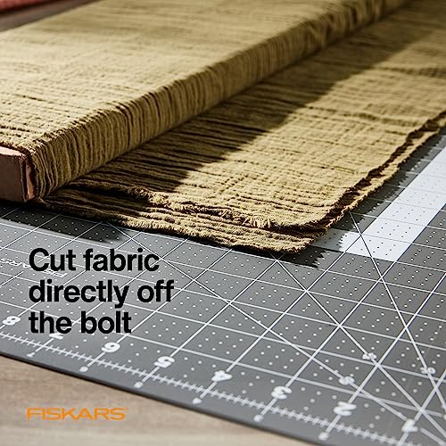 Fiskars 24" x 36" Self Healing Cutting Mat for Quilting & Sewing, 3-Pack - color: Gray, size: 24"L x 36"W Pack of 3