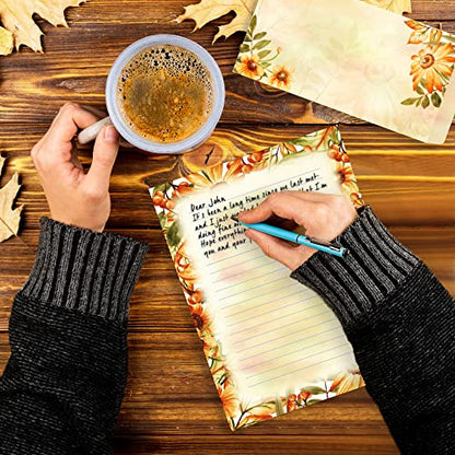 Paper Master Envelope Set 12 Packs Of Flora Letter Envelopes, Decorated Printer Stationery Paper Sets, With a Variety Of Designs And Automatic Aealing，9.7X4.7Inches - style: Envelopes Set