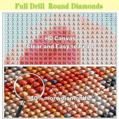 Diamond Art Kits for Adults,Funny Animals Diamond Painting Kits 12X16 Inch | 5D Diamond Art Paintings for Beginners,Round Full Drill Diamond Dot Tools Kit,Extra Diamonds,Stress Relief Craft,DIY Gift - color: Abstract Goat-0305