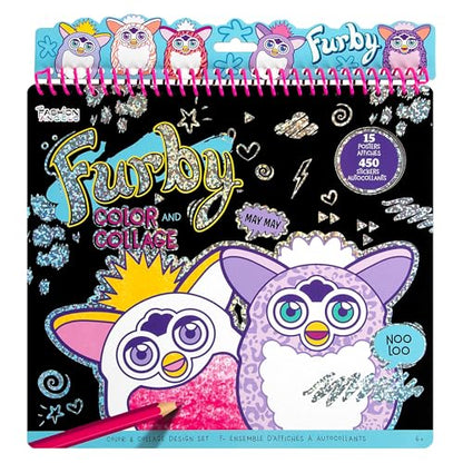 Fashion Angels Furby Color & Collage Portfolio - color: Furby