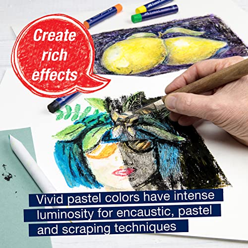 Faber-Castel FC127024 Creative Studio Oil Pastel Crayons (24 Pack), Assorted - size: 24 Count (Pack of 1)