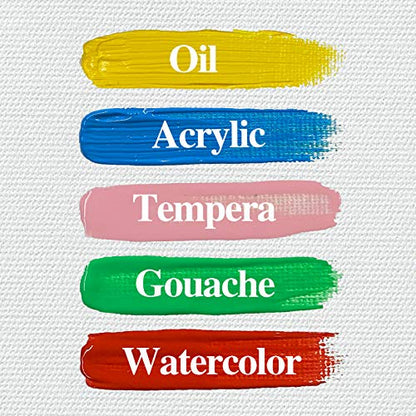 74 Pack Canvas Boards for Painting,Including 32 Pack Canvas 11 x 14 Inch, 42 Pack 5x7 Inch Small Canvases for Painting Using Acrylic Paint or Oil （Pre-Primed）