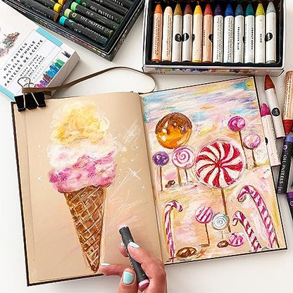 Prima Marketing Inc, Soft Oil Pastels Artist grade