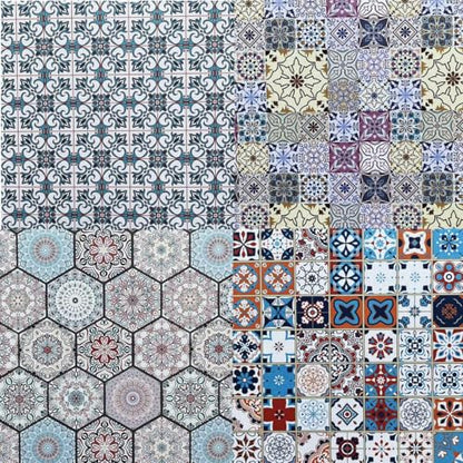Groovy Boho Tribal Scrapbook Pad – 24 Bohemian Sheets for Scrapbooking, Junk Journals, Collage, Decoupage, Card Making & Mixed Media, 6x6 Single-Sided Craft Paper - color: 6x6 Boho