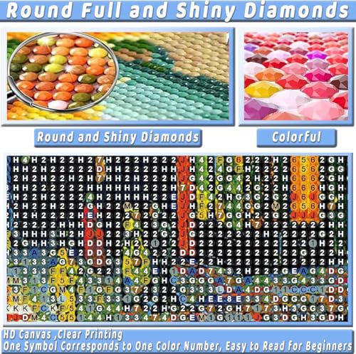 3 Pack Van Gogh Diamond Art Kits for Adults Diamond Painting Kit Beginner - color: DP03142, size: Round Drill