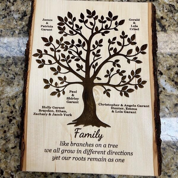 4PCS Self-Adhesive Silk Screen Stencils,Inspiration Screen Printing Transfer for Craft Chalk Stencil Transfers Reusable Stencil for Painting on Wood T-Shirt Fabric Xmas Sign - color: 4PCSHome tree