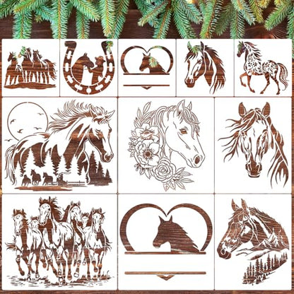 Horse Stencil Wood Burning Stencils for Painting - style: Horse
