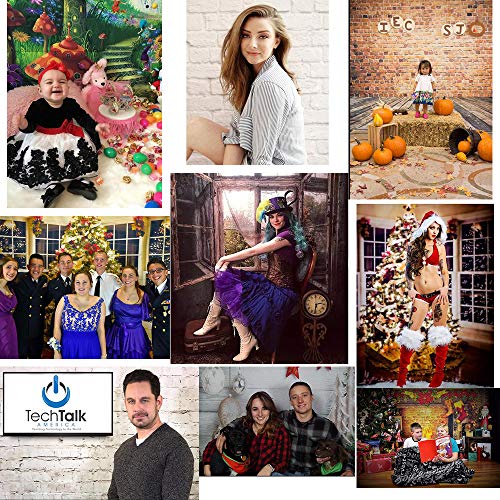 8X8FT Halloween Theme Pictorial Cloth Seamless Customized Photography Backdrop Background Studio Prop TP17B - size: 8X8FT