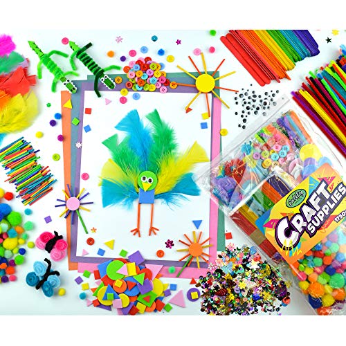 Arts & Crafts Supplies Kits & Materials Set for Kids, Toddler - Carl & Kay (Pack of 4) - size: Small to Medium (Pack of 4)