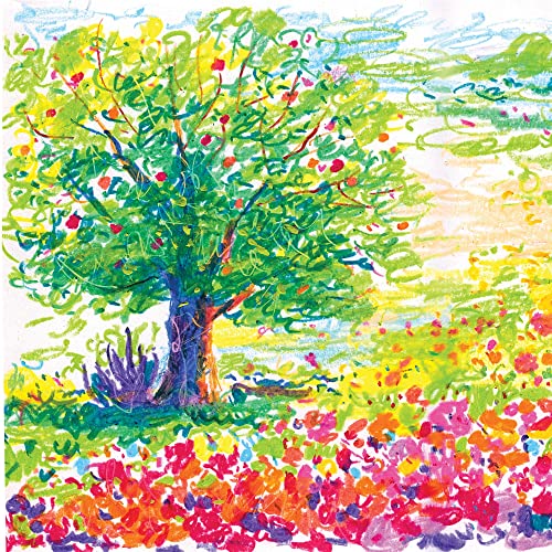 Crayola Oil Pastels Portfolio Series, Water Soluble, Colors may vary, 12 Count (52-3612)