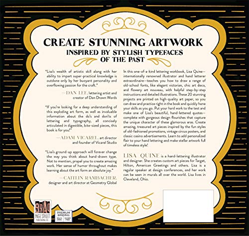 Vintage Hand Lettering: Create Beautiful Fonts with Old Time Flourish