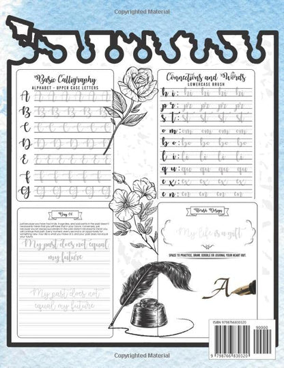The Ultimate Guide to Modern Calligraphy & Hand Lettering for Beginners: A Complete Manual for Learning Handwriting with Tips, Techniques, Activity ... and Hands-on Projects for Learning Letters