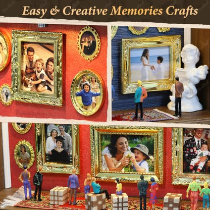 Memory Museum Kit Mini Picture Frame Shadow Box 9×13×3.3", Romantic for Her, Warm Pet Memorial, Personalized Gift for Woman, Wedding, Birthday, Mother, Graduation, Christmas