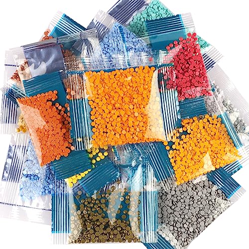 MXJSUA DIY Diamond Painting Kits for Adults, Tortoise Diamond Gem Art Painting for Beginners, Diamond Picture with Full Round Drill Dots Craft Set, 12x16 Inch - color: Animals-14