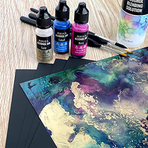 Large Black Drawing Paper Roll (23x50.25, 200gsm) - Premium Art Paper for Drawing and Painting - Great for Classrooms and Creative Projects - size: 23x50 (Roll)