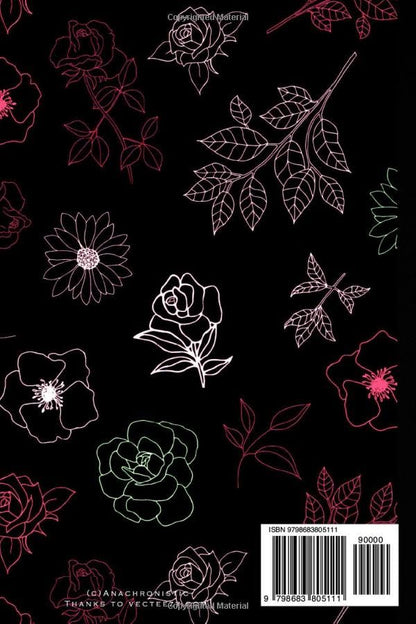Black Paper Notebook For White Ink: A Black Page Journal For Gel Pens With Lined Paper