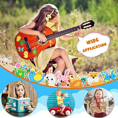 Labeol Diamond Art Kits for Kids Boys and Girls Ages 6-8-10-12 Easy to DIY Creative Diamond Art Sticker Craft by Numbers Kits for Kids and Adult Beginners (Farm) - style: Farm