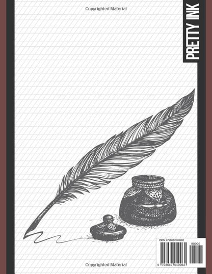 Calligraphy Paper - Practice Book: 60 Lightly Ruled Sheets in 3:2:3 Ratio with 55 Degrees Slant Lines for Hand Lettering, Spencerian, Copperplate, Cursive and Modern Calligraphy