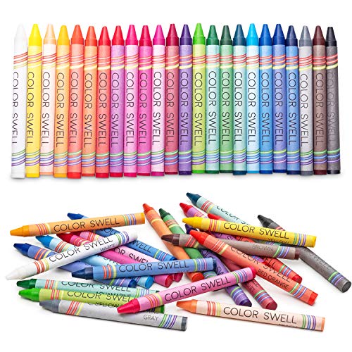 Color Swell Bulk Crayons, 40 Packs, 24 Colors Per Pack (960 Total) - size: 40 Pack | 960 Crayons