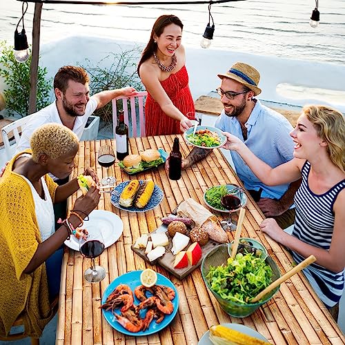 6Pcs Hawaiian Luau Tablecloth Tiki Party Tablecloths Tropical Table Cloth Plastic Disposable Rectangle Table Covers for Tiki Bar Tropical Summer Beach Pool Birthday Party Decorations ,108x 54 Inch - size: 6pcs