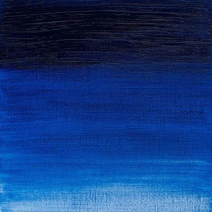 Winsor & Newton Artisan Water Mixable Oil Paint, 37ml, Phthalo Blue (Red) | Clean with water; no solvents needed. Color depth, lightfastness, opacity/transparency are the same as traditional oils. - color: Phthalo Blue (Red Shade), style: 1.25-oz