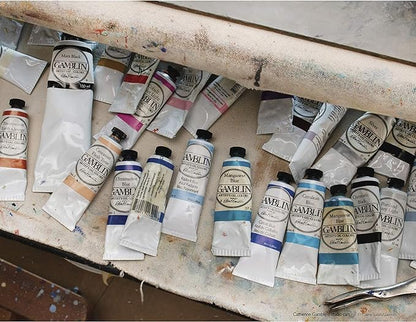 Gamblin Artist Oil Paint Set For Professionals - SEASCAPE SET - 37ml Tubes